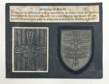 Stalingrad Battle Shield Display Board