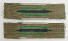 Bevo Army Collar Tabs - Mountain Troops (pair)