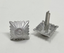 15mm Rank Pips, Silver (Medium)