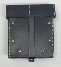 MG Gunner Pouch - Black Leather (Defect)