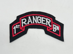 1st Ranger Battalion Scroll