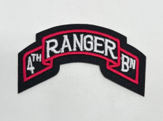 4th Ranger Battalion Scroll