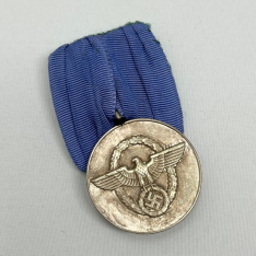 WWII German Police 8 Year Medal Bar