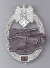 Army Tank Combat Badge 25 Engagements