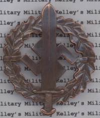 SA Sports Badge, Bronze