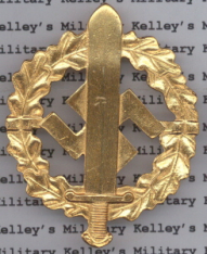 SA Sports Badge, Gold