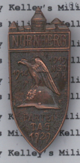 1929 Nurnberg Badge