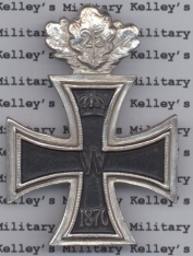 1870 Iron Cross 1st Class with 25 year oakleaves (Out Of Stock)