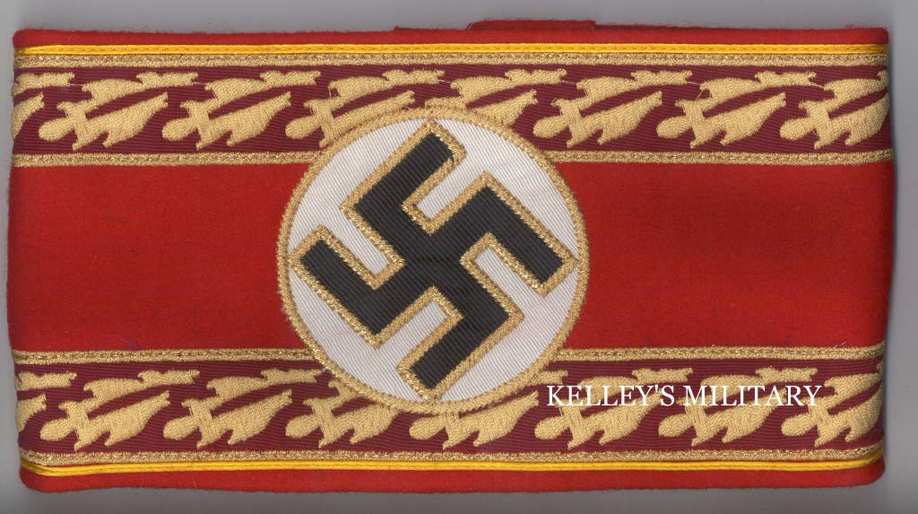 Political Leader Armband Rechsleiter (national Level) Kelleys Military