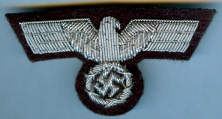 Heer Officer Cap Eagle - Silver Bullion