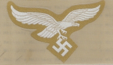 Luftwaffe Afrika Korps Hermann Meyer Insignia, EM Cap Eagle