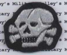 SS Officer's Cap Skull - Silver Bullion