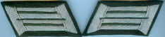 Heer Officer Collar Tabs - Generic - Dark Green (Out Of Stock)