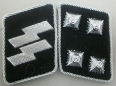 SS Officer Collar Tabs