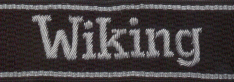 SS Cuff Title 'Wiking' - Officer, Bullion