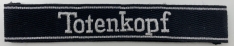 "Totenkopf" 3rd SS Panzer Division Officer Cuff Title