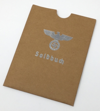 Heer Soldbuch Slip Cover