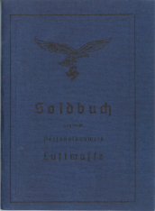 Luftwaffe Soldbuch