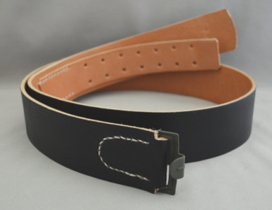 EM Service Belt - Black Leather