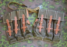 MP44 Ammunition Pouches - Olive/Brown