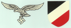 Luftwaffe Helmet Decal Set