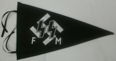 FM SS Pennant - Silk Screened Cotton