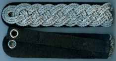 Allgemeine SS Shoulder Board - SS-Oberfuhrer