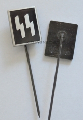 SS General Officer stickpin, Silver