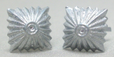 10mm Rank Pips Silver (Small)