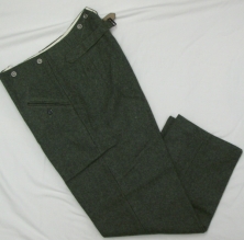 M40 Field-Grey Wool Trousers (Keilhosen)