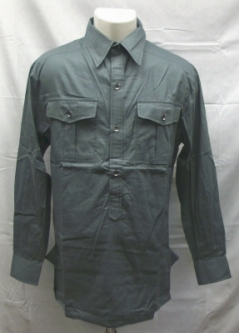 Gray Service Shirt - Cotton