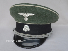 SS Officer Visor Cap