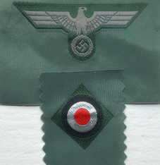 Heer Cap Eagle & Cockade Set (High Quality)