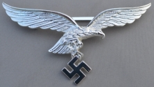 Luftwaffe Officer Dress Breast Eagle, Silver