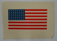 US Arm Identification Flag, Muslin