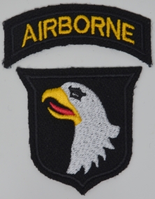 101st Airborne Division ("British-Made" on wool)
