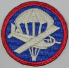 Officer Combined Airborne Cap Patch