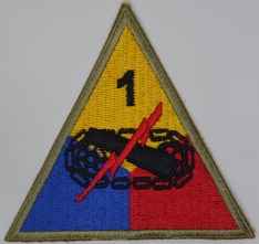 1st Armored Division Patch