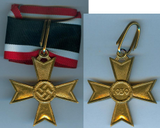 Knights Cross of the War Merit, Gold (Out Of Stock)